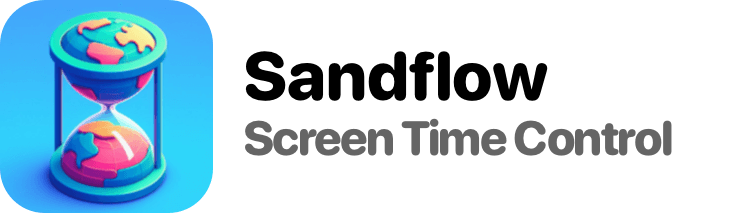 Sandflow - Screen Time Control Logo