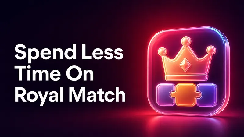 How to Spend Less Time on Royal Match on iPhone and iPad