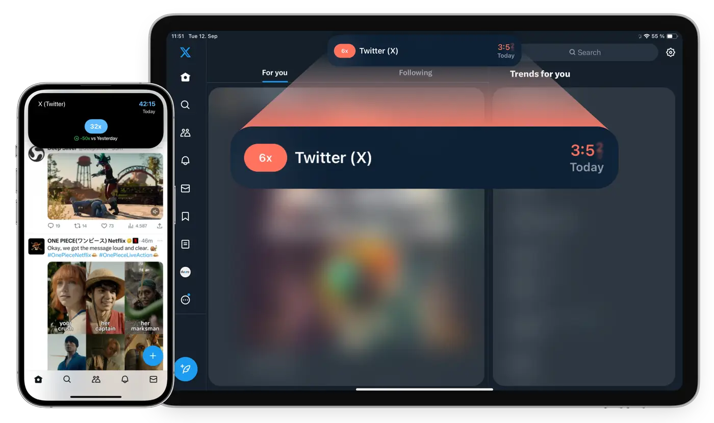 Sandflow digital wellbeing screen time tracking